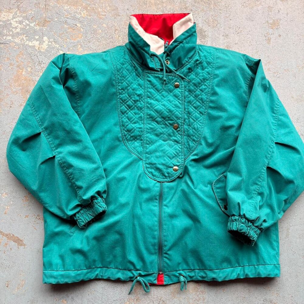 Vintage 80s Architect Full Zip Jacket With removable lining